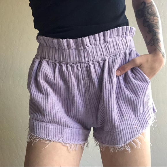 Urban Outfitters Pants - URBAN OUTFITTERS PURPLE CORDUROY UO SHORTS